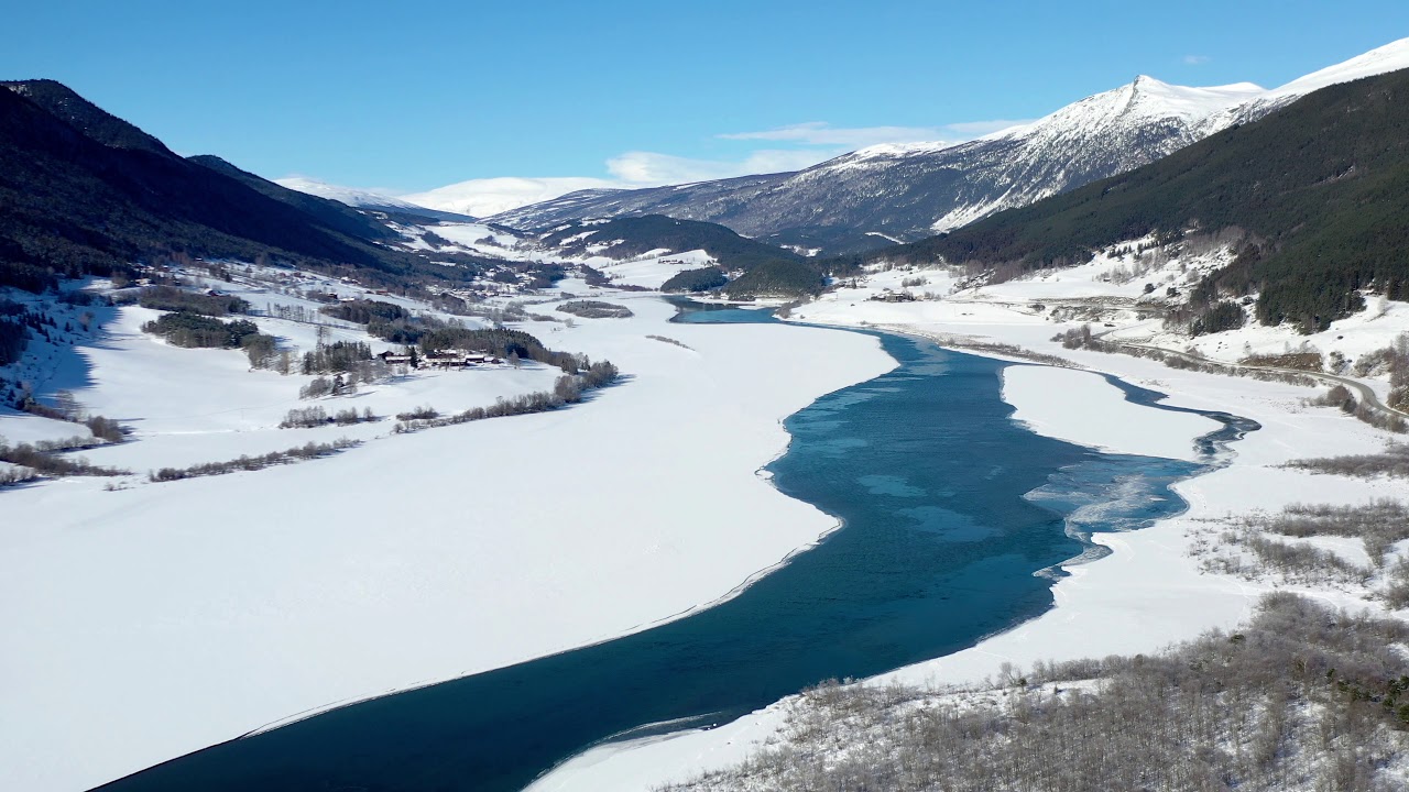 Dji Mavic Pro 2 Hasselblad Lalm Oppland Norway 7 Mars 2020!