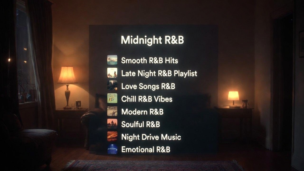 Top Midnight R&B Hits 🌙 Smooth Love Songs for Late Nights & Quiet Thoughts ｜夜チル大人R&B