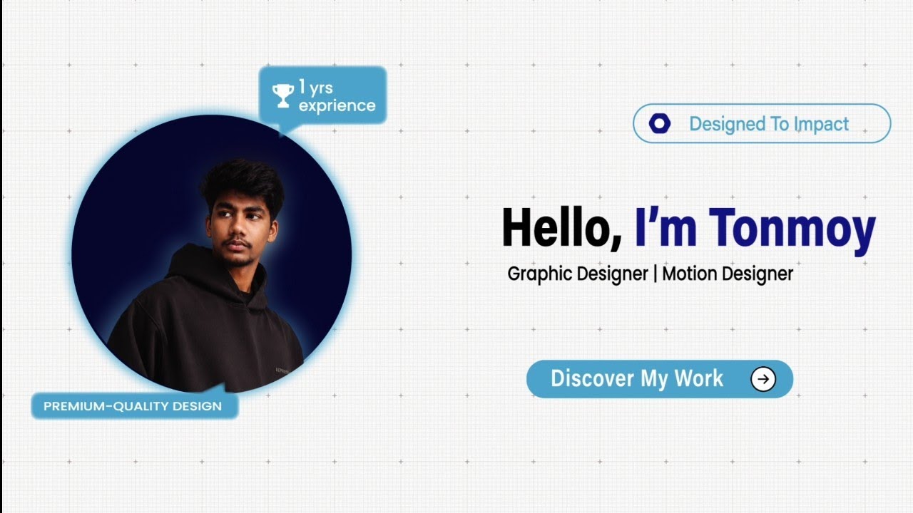 TONMOY BISWAS | Graphic Designer Portfolio 🎨 | Posters • Branding • Social Media • Motion Design. 