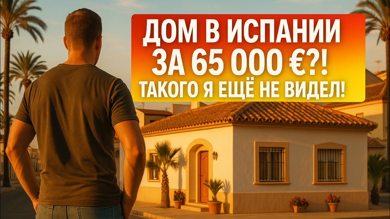 Я В ШОКЕ! В ИСПАНИИ ЕЩЁ МОЖНО КУПИТЬ ДОМ ЗА 65 000 € 😱Альморади