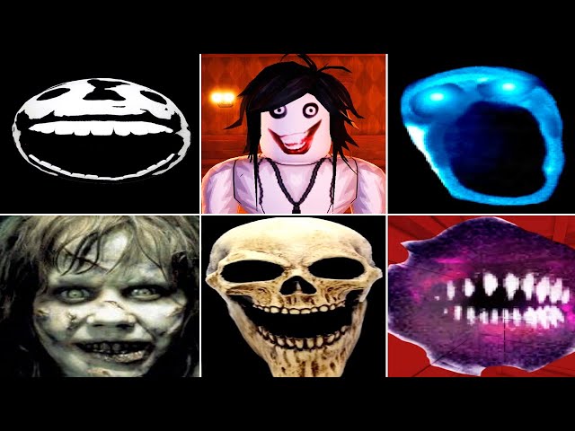 ALL Monster + NEW Jumpscares in Doors Concept Roleplay Roblox