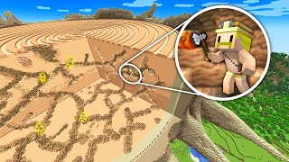 1億倍の世界樹から黄金の化石を見つけろ!【マイクラ】