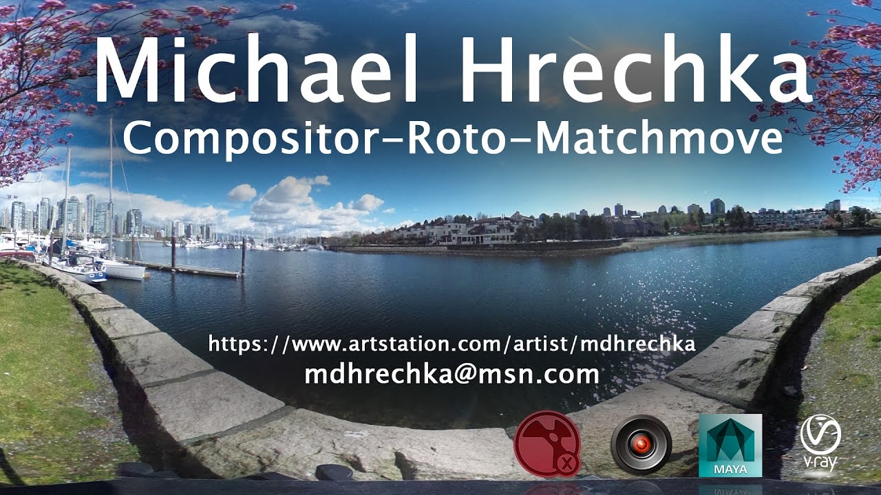 Michael Hrechka Compositing Demo Reel 2017