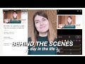 YOUTUBE BEHIND THE SCENES | Day in the life | CHRISTMAS BONUS VIDEO 🎄