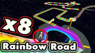 What if All Rainbow Roads were put into 1 Mario Kart Wii Track?