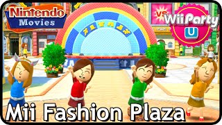 Wii Party U - Mii Fashion Plaza Ladies Only (4 Players, Anja-chan vs Thessy vs Danique vs Myrte)
