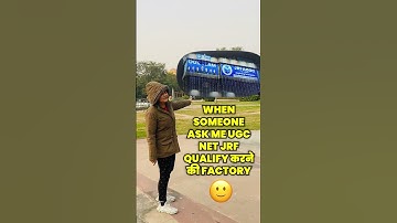 When someone ask me - UGC NET JRF Qualify Karne ki Factory #shorts #shortsfeed #ugcnet #memes