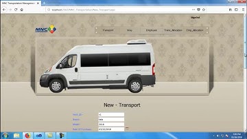 Transportation Management System | Student Projects