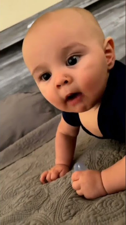 Udah bisa bilang mama 🥰#baby #babyshark