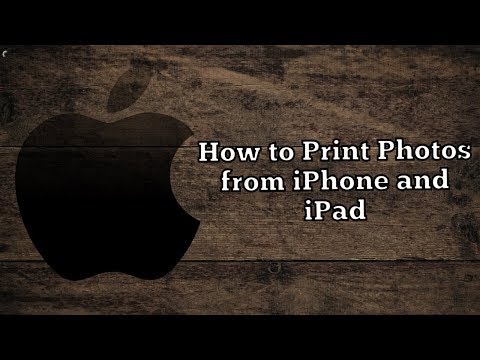 How to Print Photos from iPhone and iPad