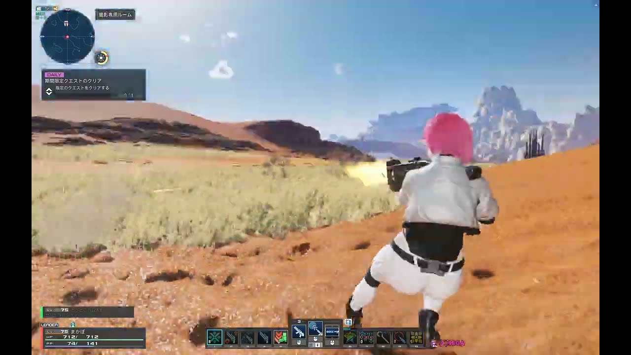 PSO2NGS】＊セブロC-40Aの見た目【攻殻機動隊コラボの武器迷彩】 - YouTube