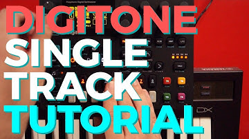 Elektron Digitone SINGLE TRACK TUTORIAL