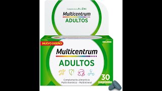 Multicentrum Adultos Multivitaminico