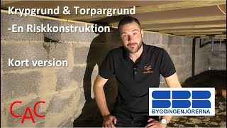 Krypgrund & Torpargrund – kort version | Överlåtelsebesiktning & husbesiktning Malmö | (Del 1)