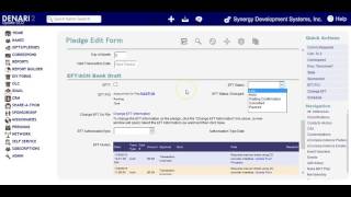 Denari Software | Online Donation Software | Denari2 | Credit Card & EFT Transactions