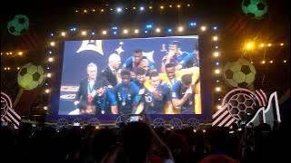 NOBAR FINAL WORLD CUP 2018 TRANSMEDIA DENGAN LAYAR TERBESAR DI INDONESIA (PERANCIS JADI JUARANYA)