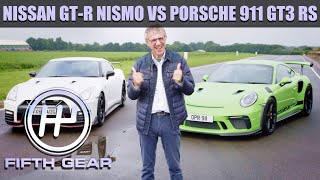 Porsche 911 GT3 RS Vs Nissan GTR Nismo  The FULL Challenge | Fifth Gear