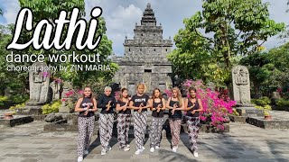 #zumba #lathi #weirdgenius LATHI -  WEIRD GENIUS ft. Sara Fajira  | Choreography by ZIN MARIA