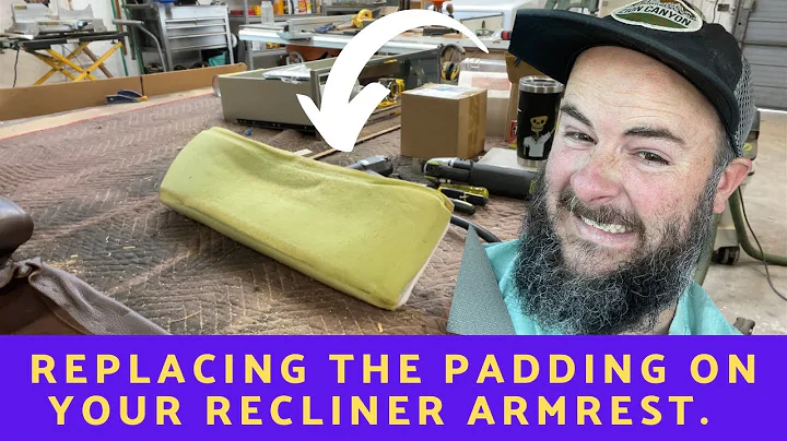 Adding Padding to Recliner Armrest
