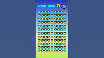 memory test find the emoji quiz and emoji #challenge#shorts#video