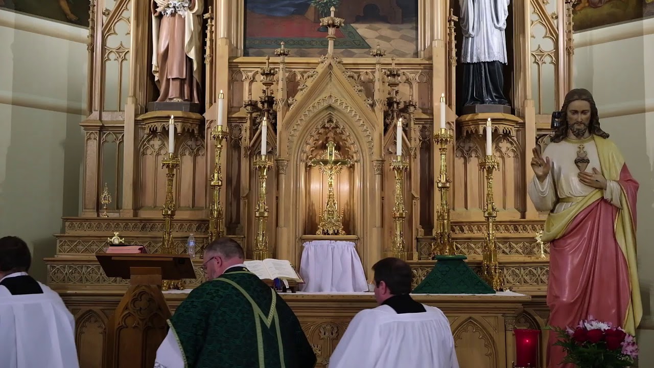 Mass for Monday of the Tenth Week in Ordinary Time - YouTube