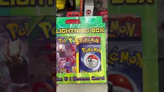 Pokemon Tcg Lightning Box 4 Booster Packs & 1 Bonus Card