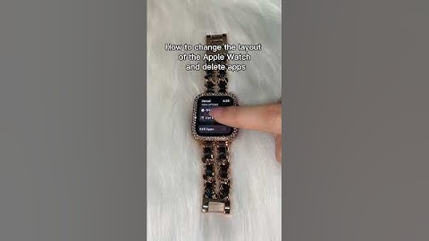 How to Change the Apple Watch Apps Grid to List View✨👀🤳 #shorts #applewatch #applewatchhacks