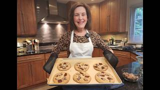 Chocolate Toffee Cookies with Candied Pecans with Chef Gail Sokol