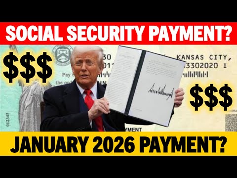 SOCIAL SECURITY PAYMENTS JANUARY 2026 SSA SSI SSDI PAYMENT UPDATE 