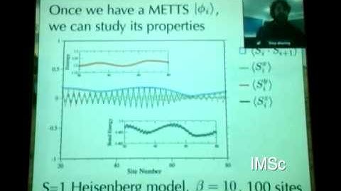 004 DMRG and how it leads to tensor network states II