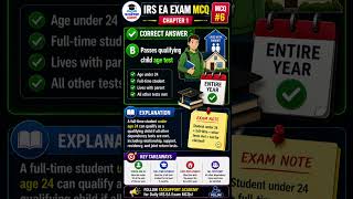 5 MCQ IRS Enrolled Agent EA Exam Part 1 (2026-27) | Individuals