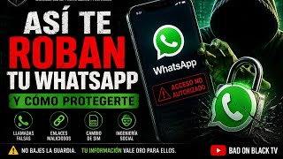 Tutorial de como Proteger los datos en tu WhatsApp #badonblacktv #ciberseguridad #whatsapp #hackers