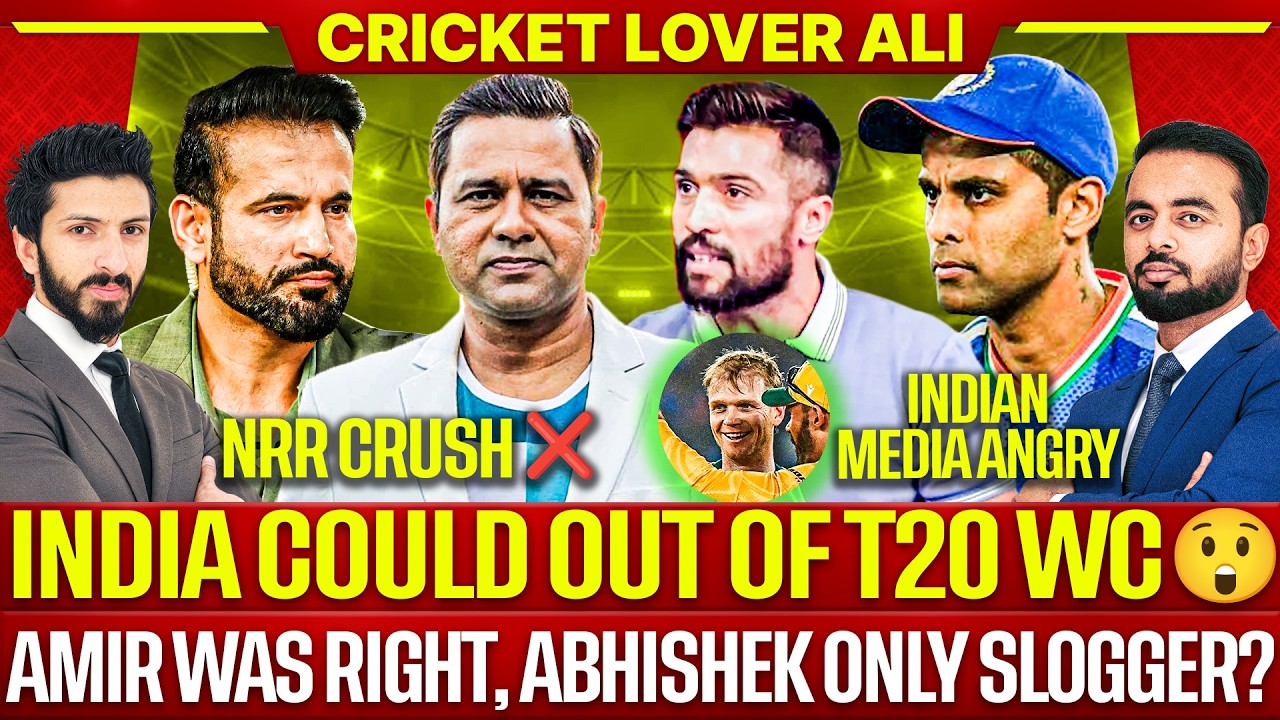 🛑 India Could Out of T20 WC | Irfan Pathan & Akash Chopra Crying | Amir was Right, Abhishek Slogger?