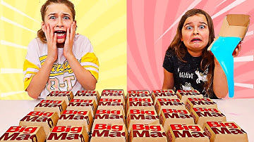 Don’t Choose the Wrong McDonald’s Big Mac Slime Challenge! | JKrew