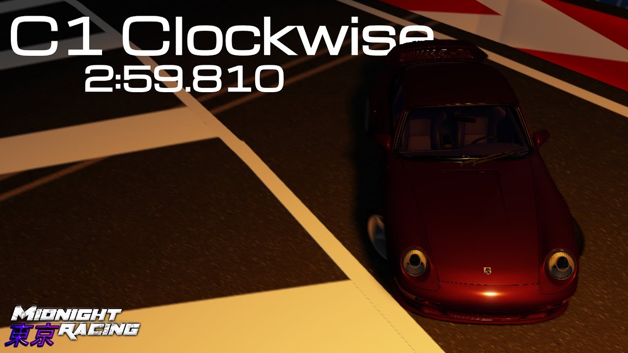 C1 Clockwise 2:59.810 | Porsche 911 (993) Turbo S | Midnight Racing ...