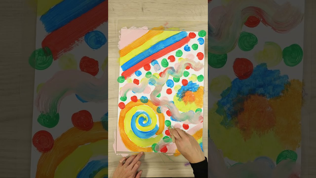 Kunterbunter Schatten | Beschäftigungsideen - YouTube