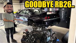 Prepping My R33 GTR For Its New ENGINE! - Huge CHANGE Of Plans..