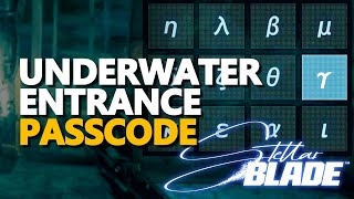 Underwater Entrance Passcode Stellar Blade