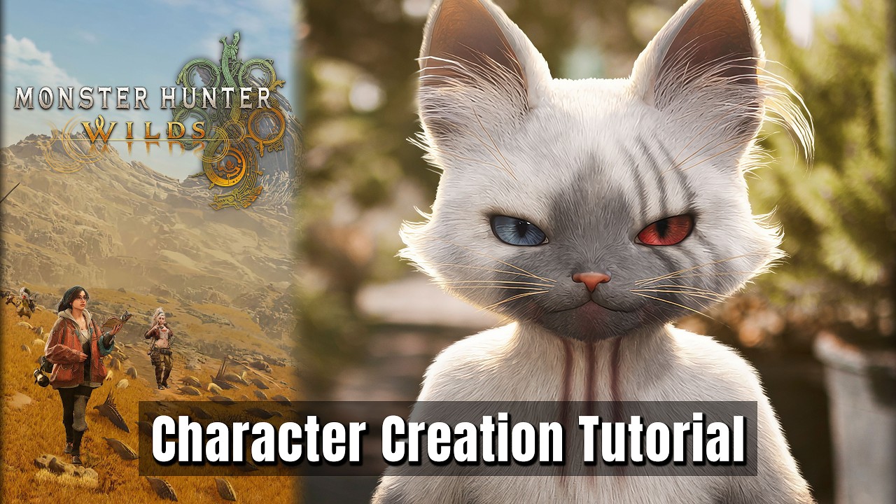 Get NIGHT HUNTER Palico in MONSTER HUNTER WILDS - Character Creation