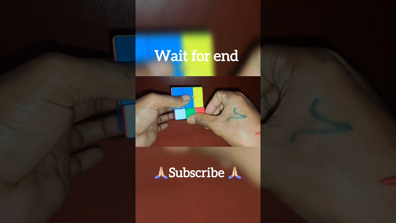 how to Rubik's cube 3*3 ❤️