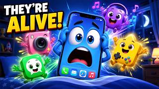 Phoneβs Crazy App Adventure! π±β |My Apps Came ALIVE! π±π± Funny Kids Cartoon