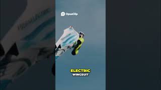 Electric Wingsuit Flight  Human Flies Like a Bird!