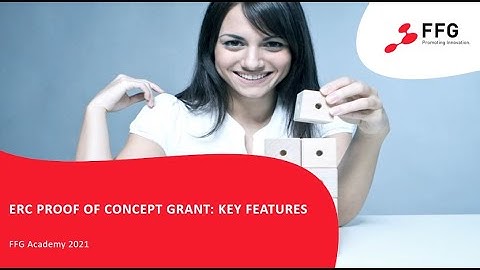 ERC Proof of Concept Grant 2021 – Key features