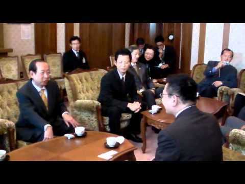 台北駐福岡経済文化弁事処長の訪問
