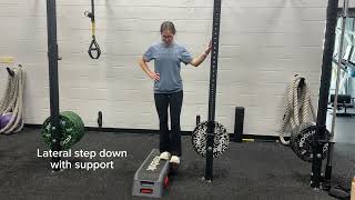 Lateral Step Down