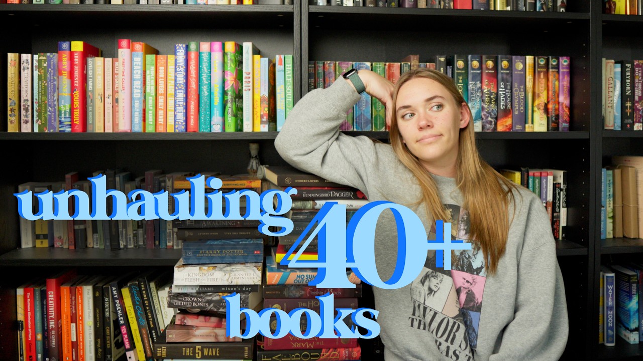 Undusting Book RUTHLESSLY unhauling 40+ books 📚 (finally getting rid of books i don't ...