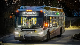 MTA Maryland 2025 New Flyer XDE40 #25001 on LocalLINK 26 - YouTube