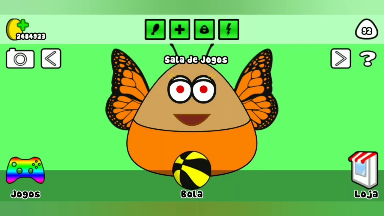 Pou Gameplay  jogar POU na segunda-feira #18 