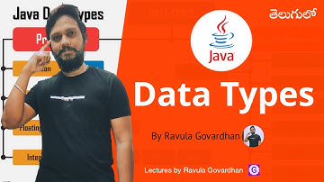 Data Types in Java | Java Data Types in Telugu