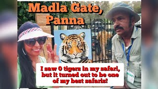 Madla gate morning safari in Panna tiger reserve with guide Mr.Swami